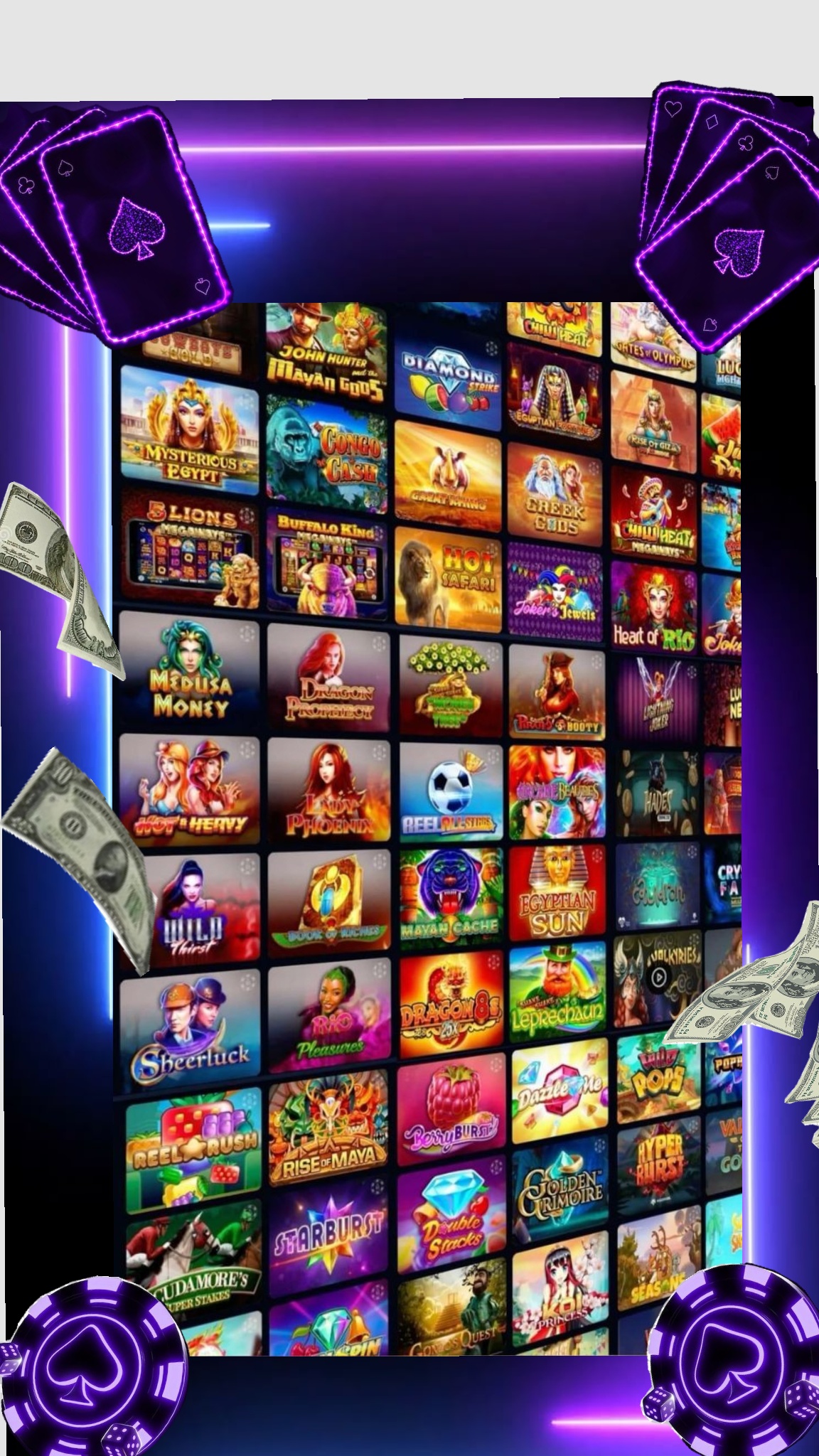 Payout slots
